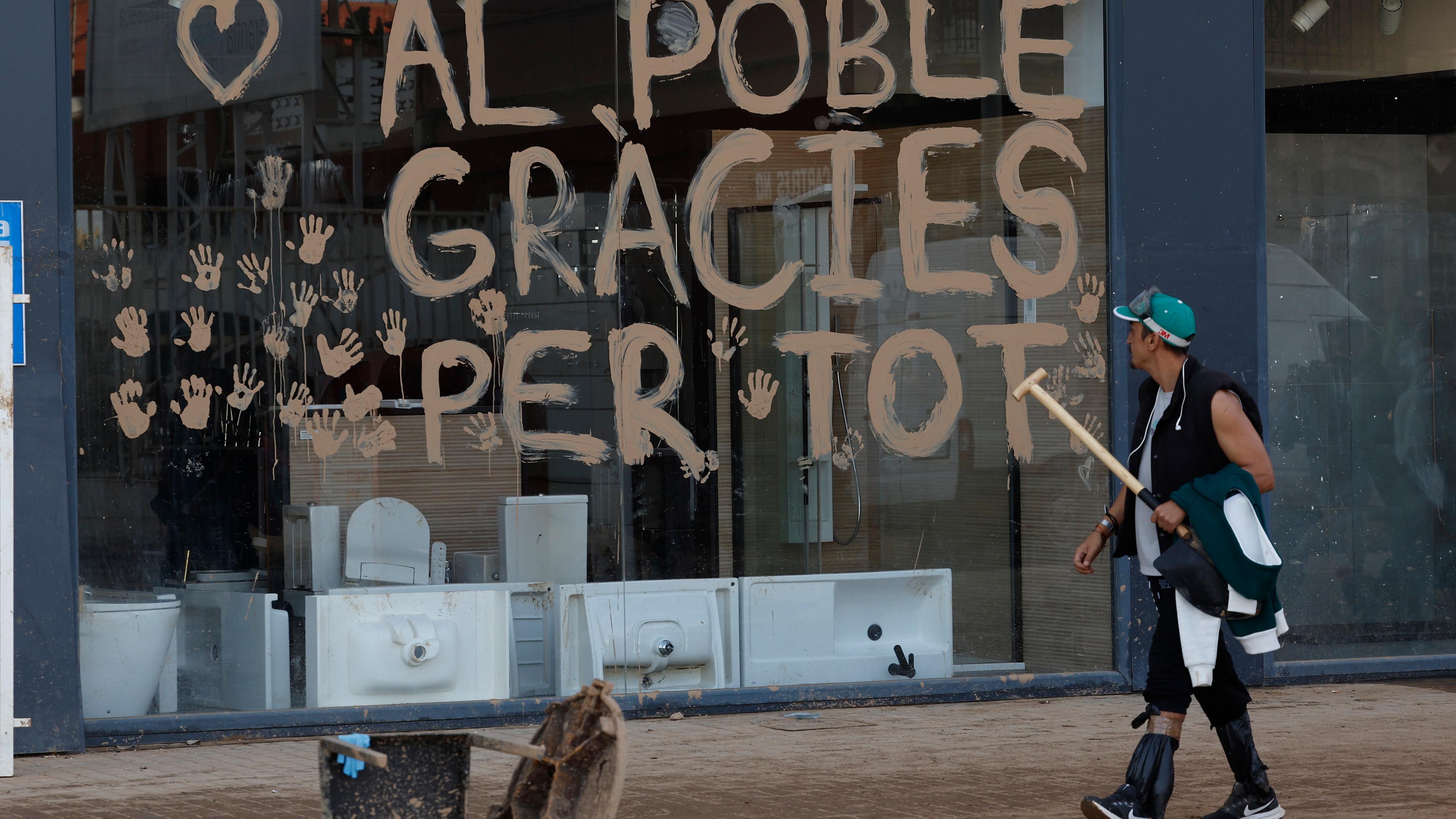 Floods aftermath in Valencia