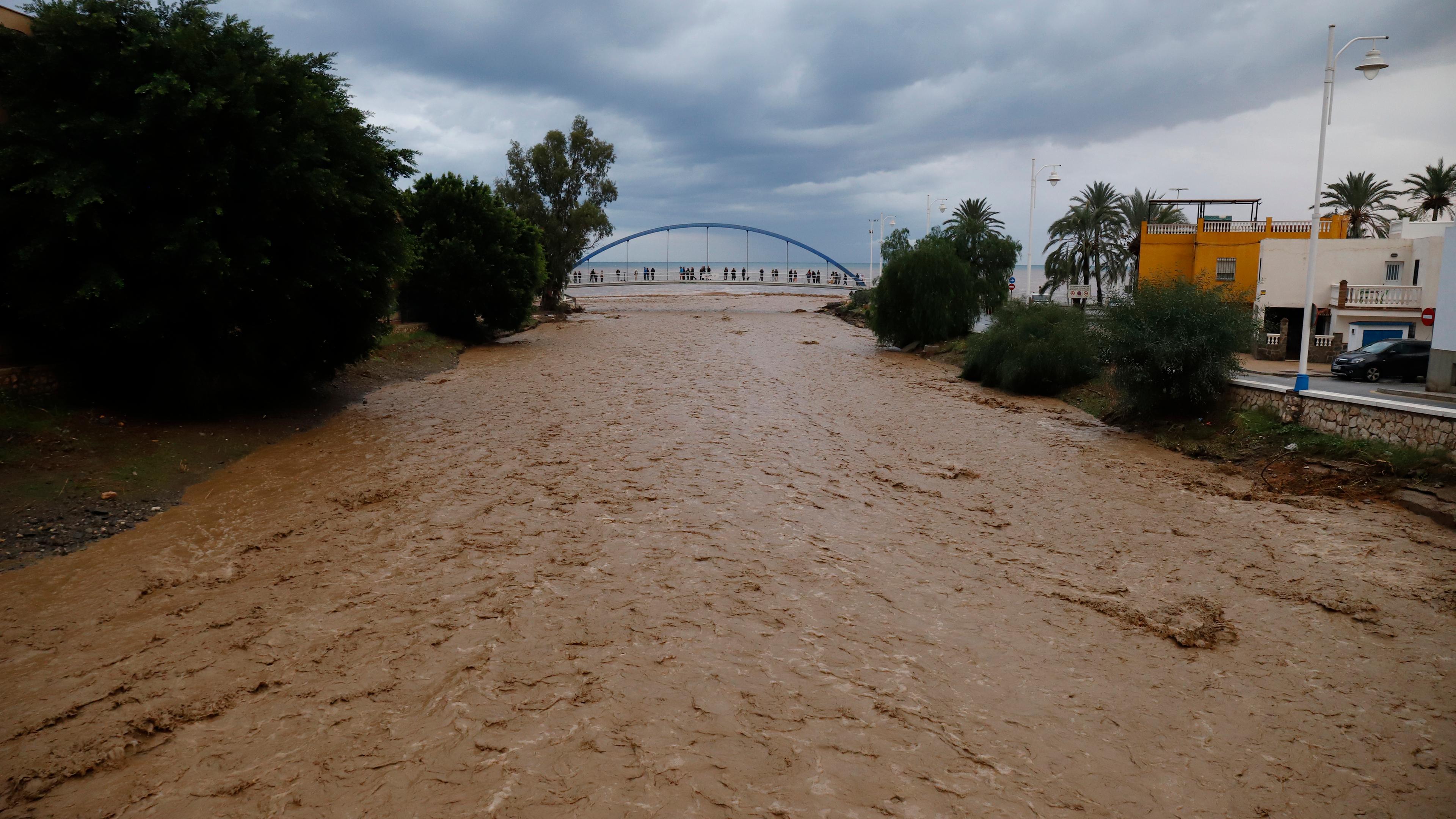 Unwetter in Spanien