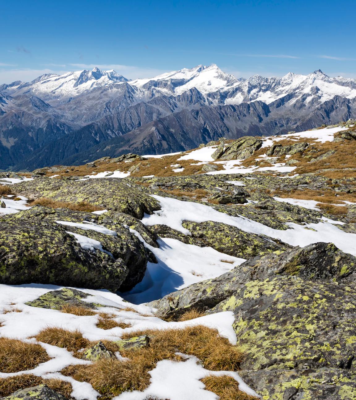 Zillertaler Alpen, Südostansicht