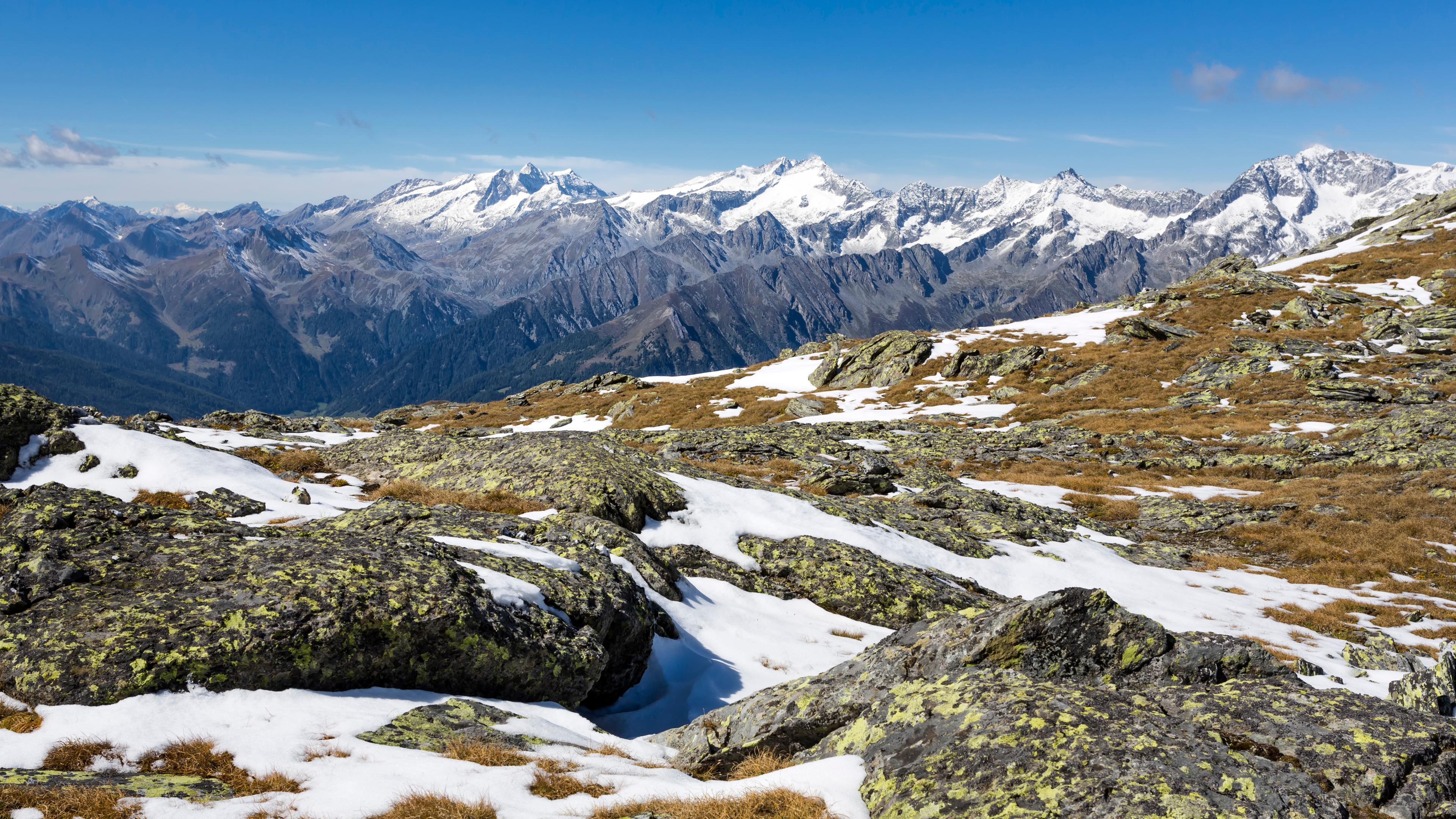 Zillertaler Alpen, Südostansicht