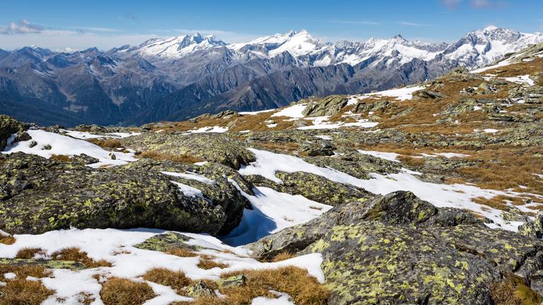 Zillertaler Alpen, Südostansicht
