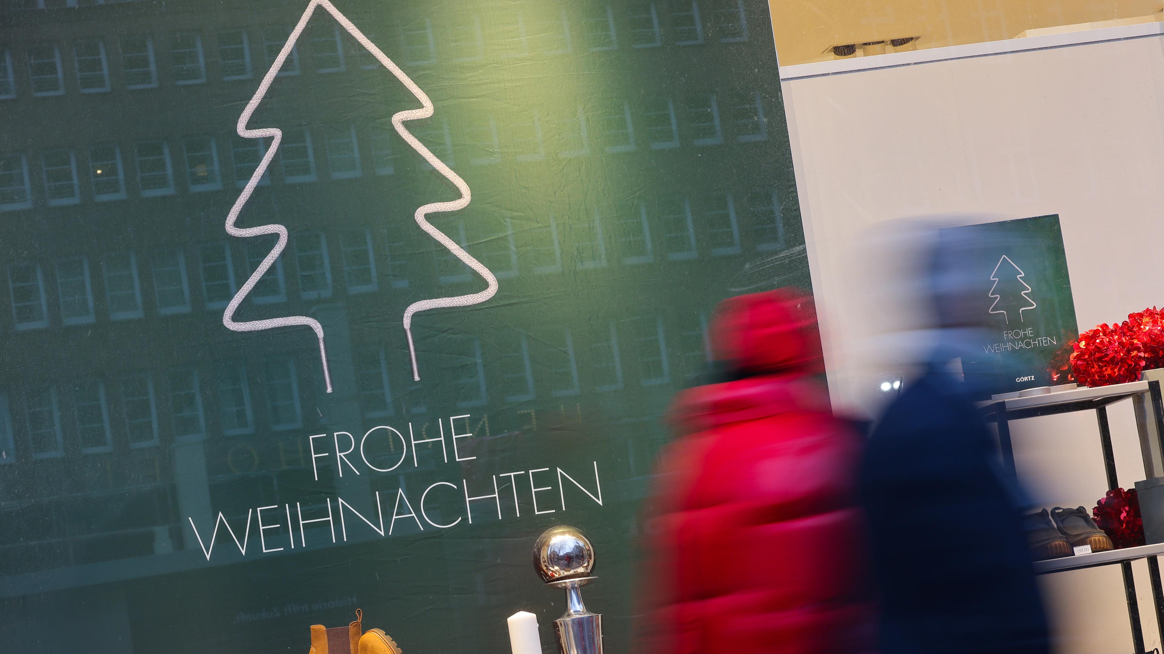 Weihnachtsgeschäft in Hamburg