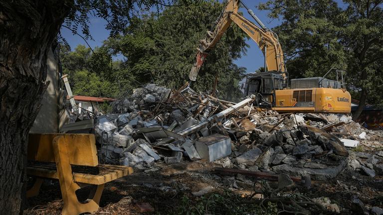 Israel Palestinians Kibbutz