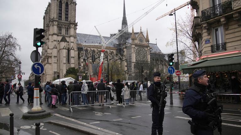 Vor der Wiedereröffnung von Notre Dame