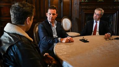 Nick Candy, Elon Musk und Nigel Farage