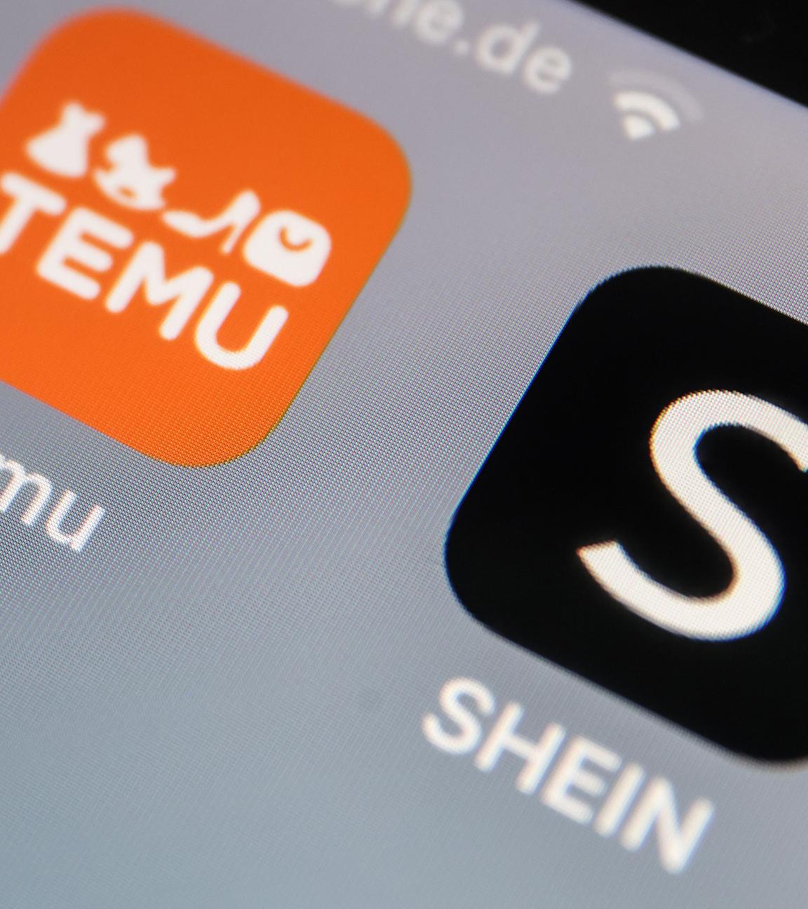 Internethändler Temu und Shein