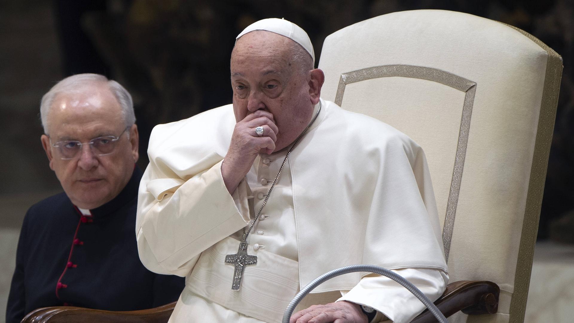 Papst Franziskus bei der wöchentlichen Generalaudienz im Vatikan