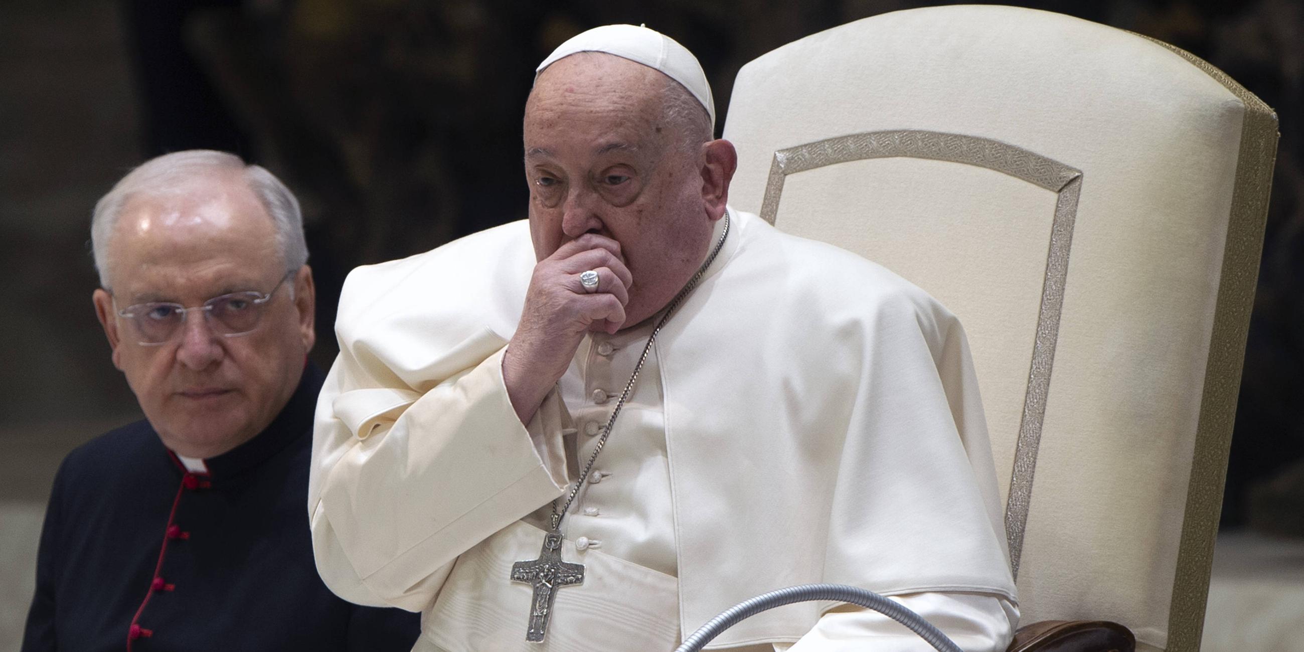 Papst Franziskus bei der wöchentlichen Generalaudienz im Vatikan