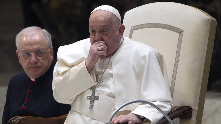 Papst Franziskus bei der wöchentlichen Generalaudienz im Vatikan