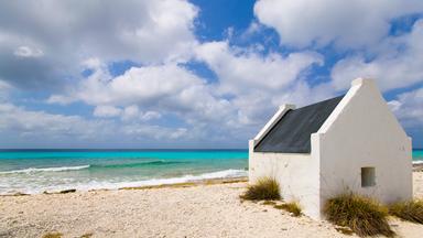 Kleine Hütte am Strand von Bonaire
