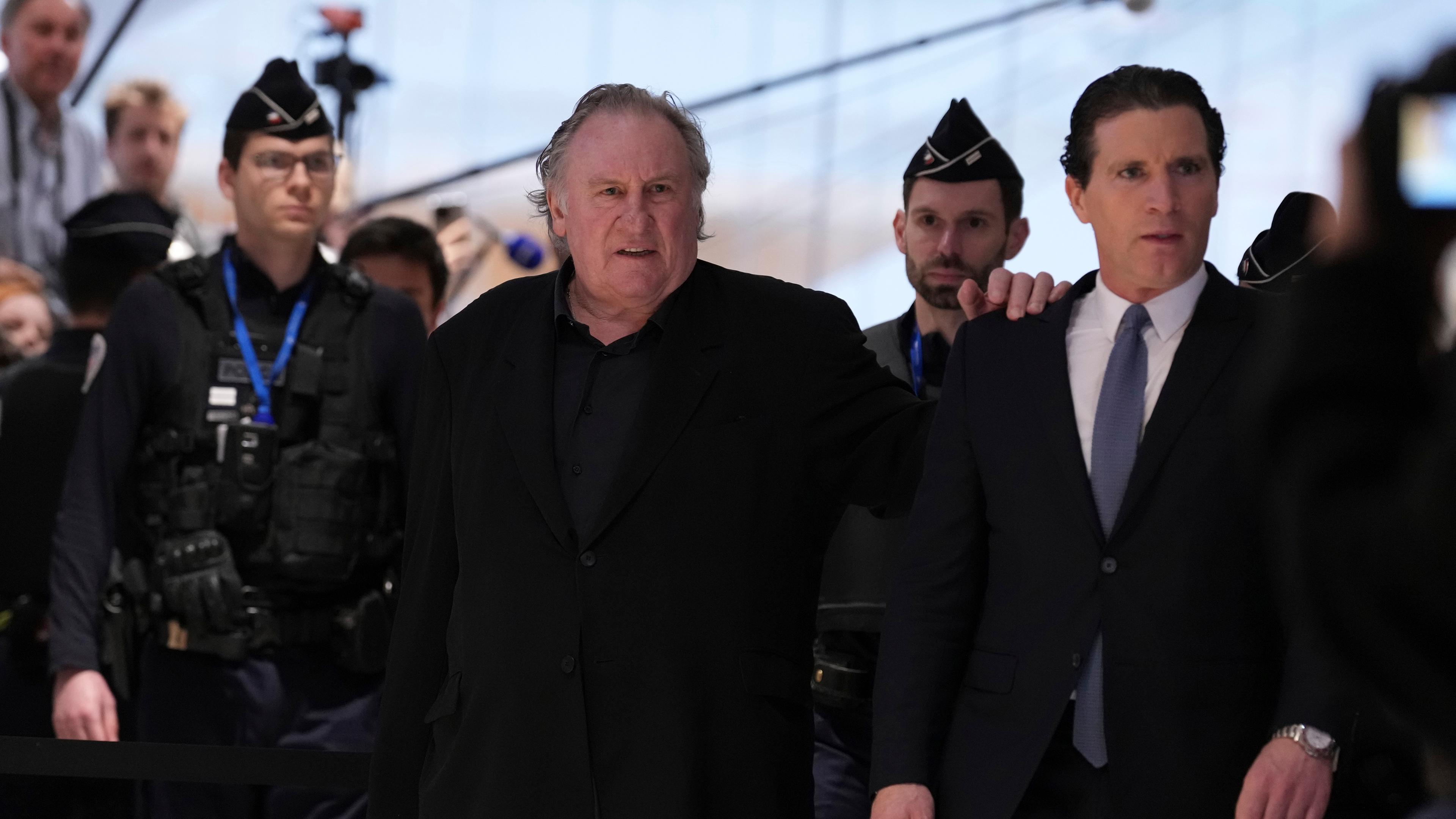 APTOPIX France Depardieu Trial