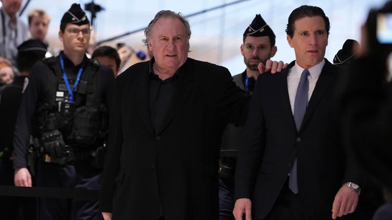 APTOPIX France Depardieu Trial
