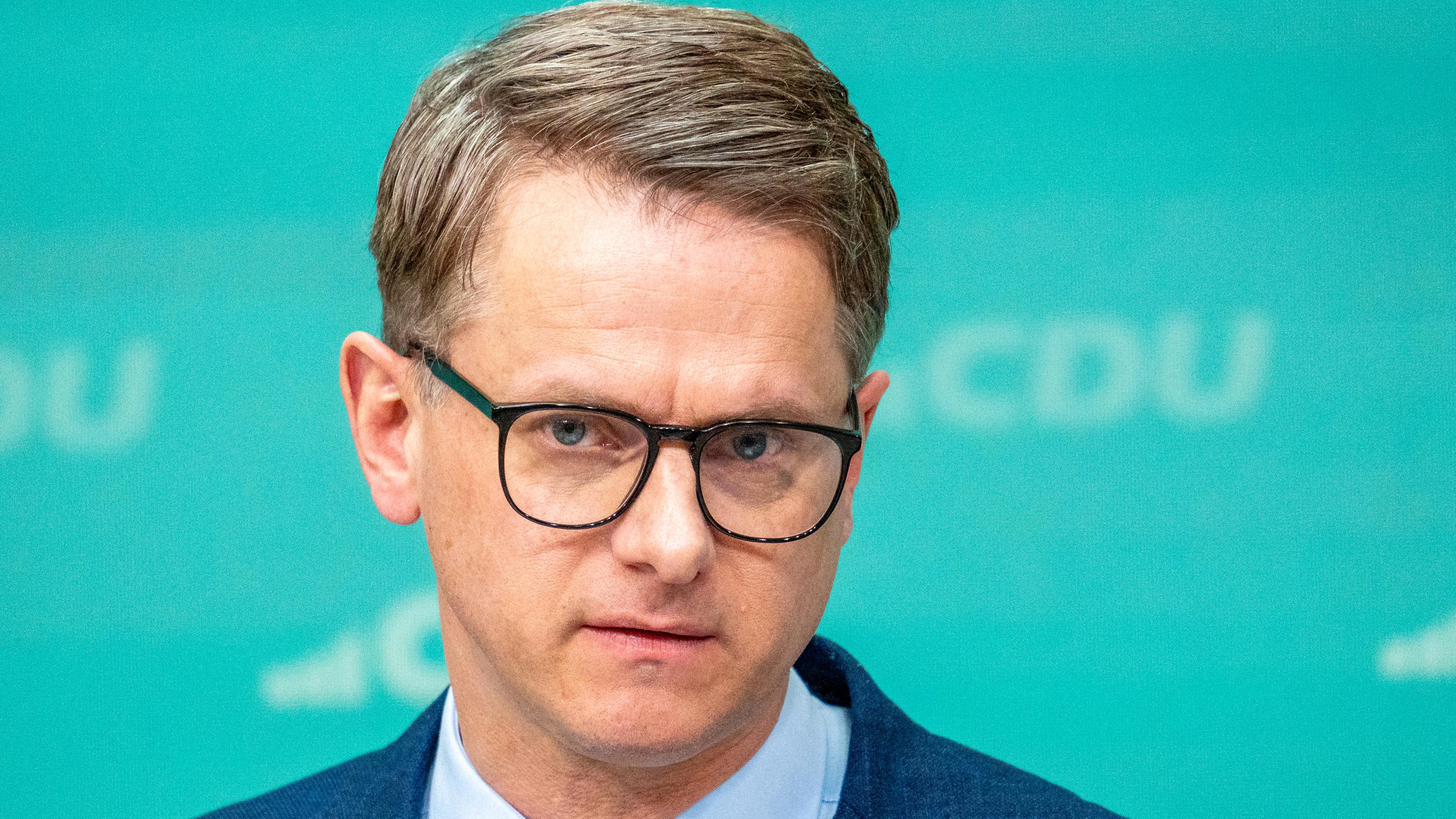 Pressekonferenz nach der Bundesvorstandssitzung der CDU in Berlin