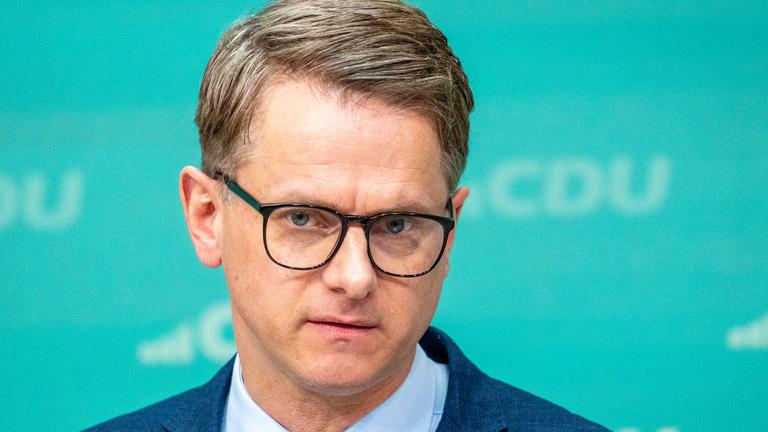 Pressekonferenz nach der Bundesvorstandssitzung der CDU in Berlin