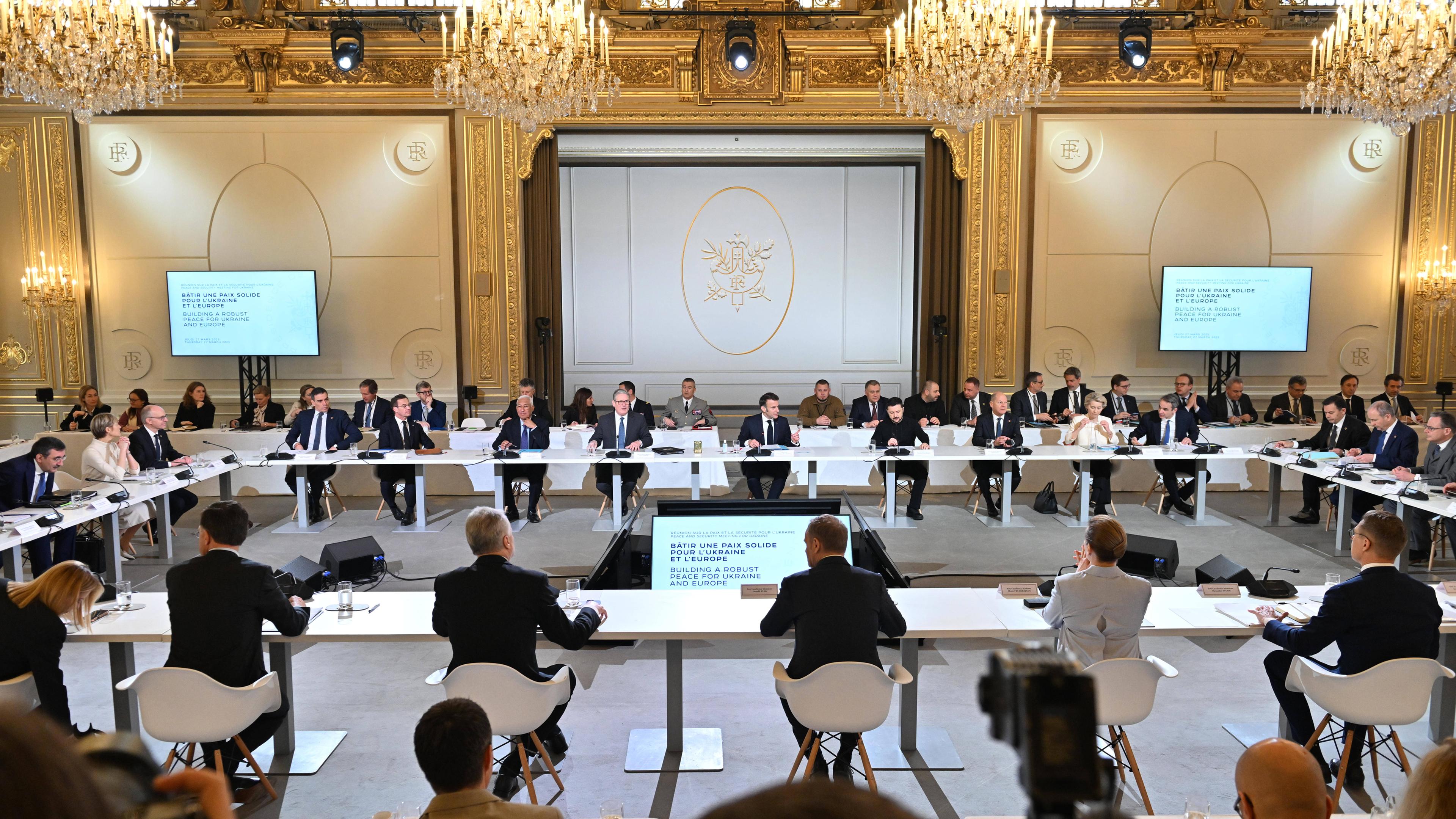 Koalition der Willigen trifft sich in Paris