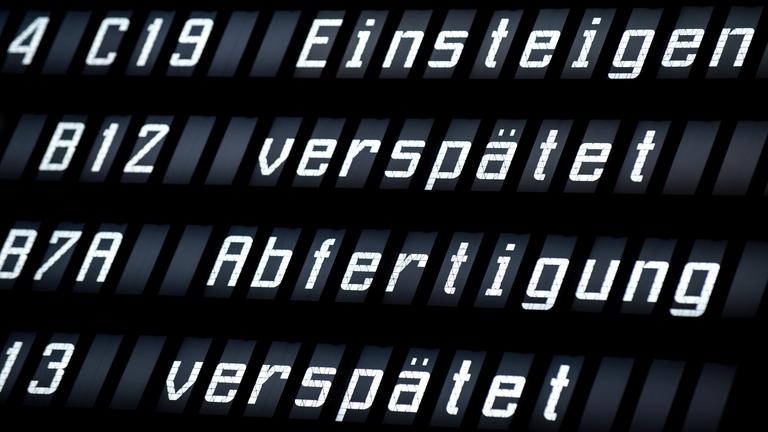 Flugverspätungen