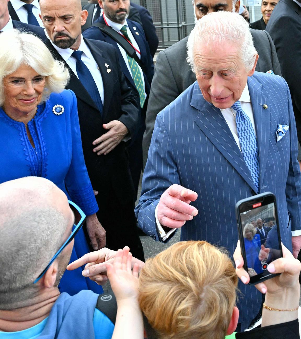 ITALY-BRITAIN-ROYALS-VISIT