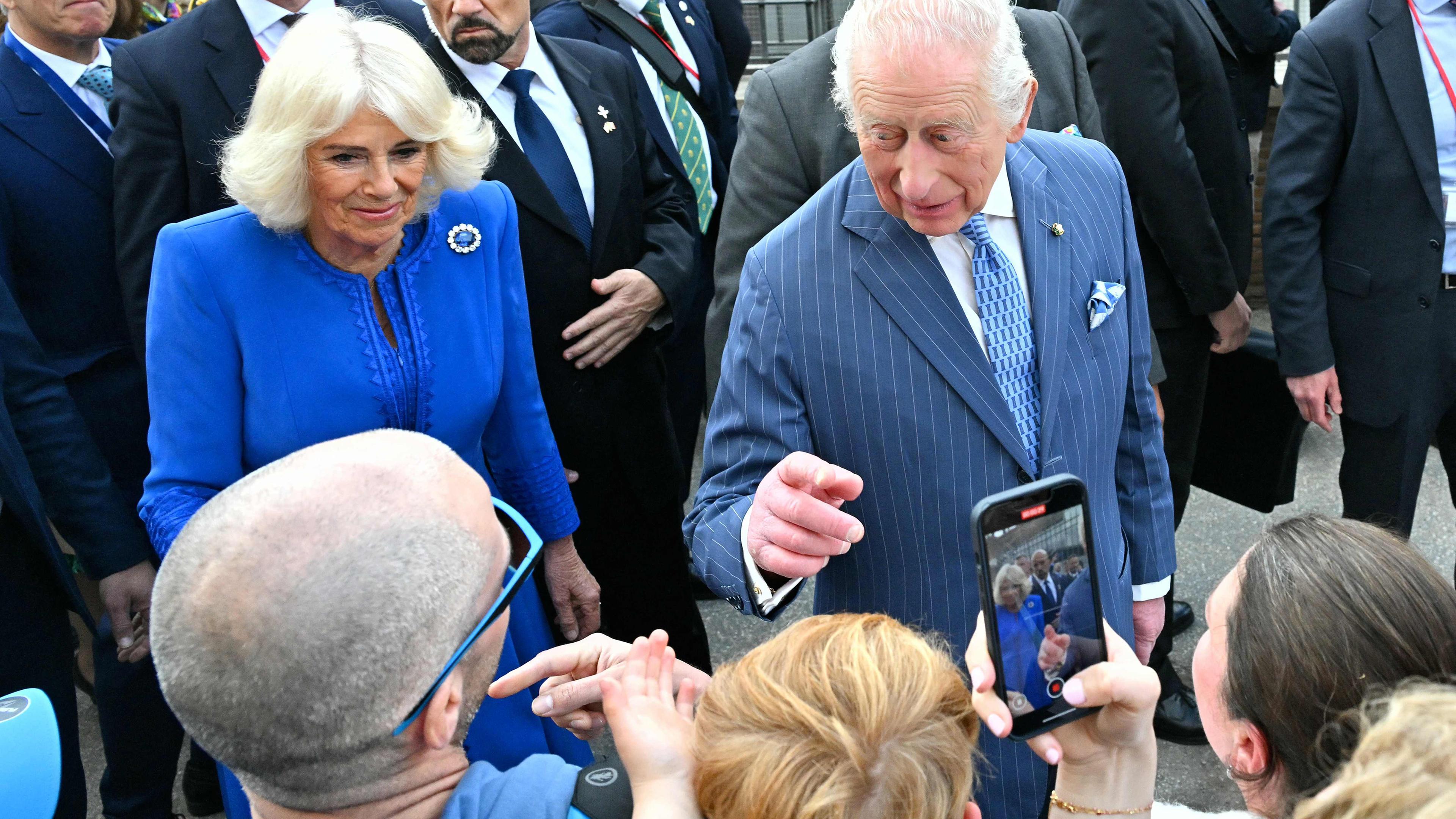 ITALY-BRITAIN-ROYALS-VISIT