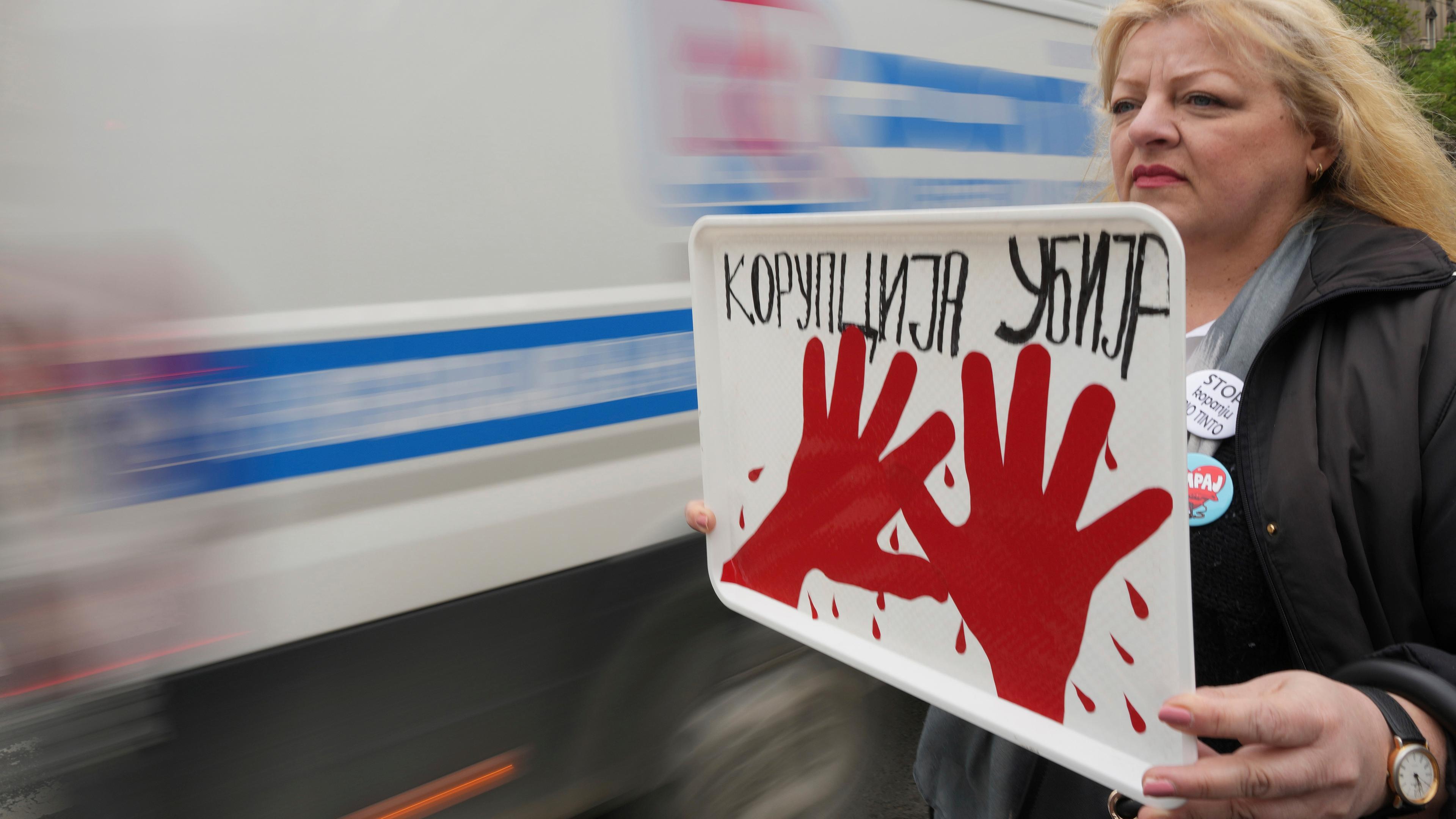 Proteste in Serbien