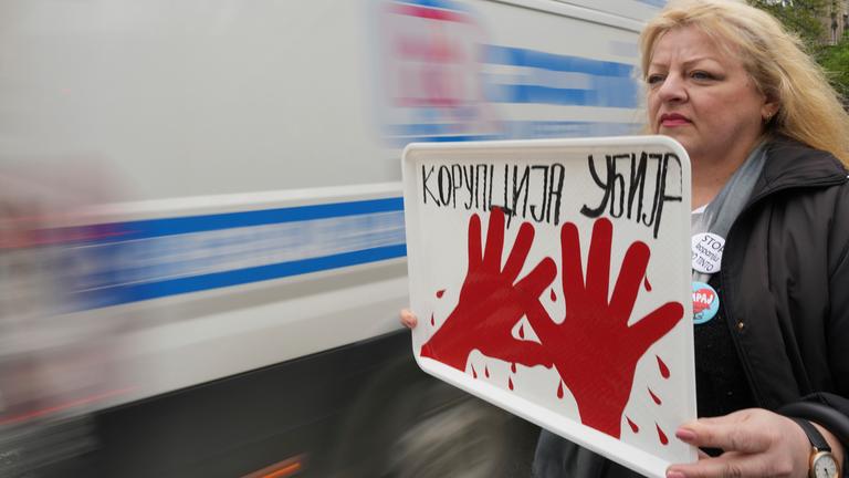 Proteste in Serbien