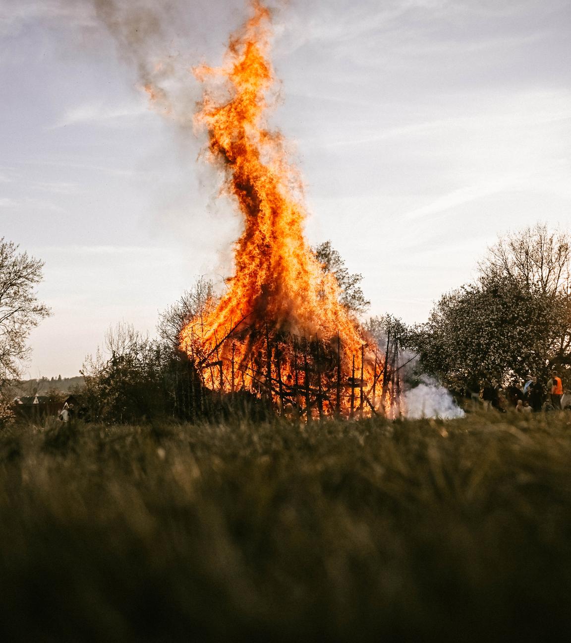 Tradition Osterfeuer