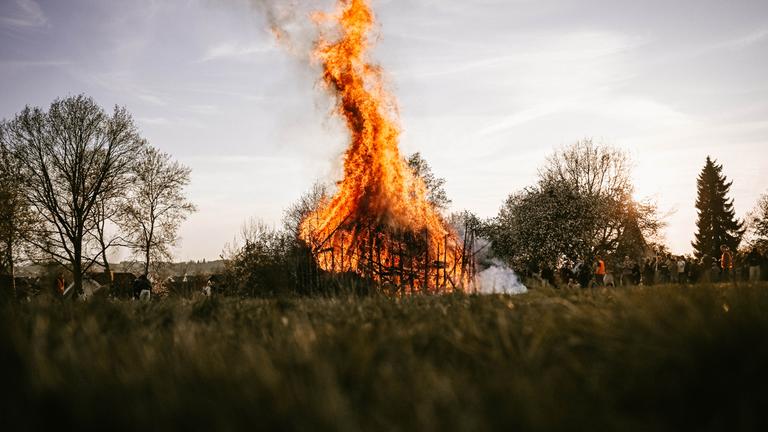 Tradition Osterfeuer