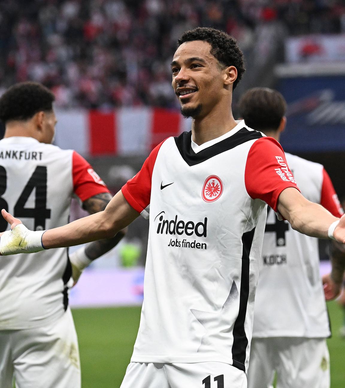 Fussball 1.Bundesliga, Eintracht Frankfurt  - RB Leipzig