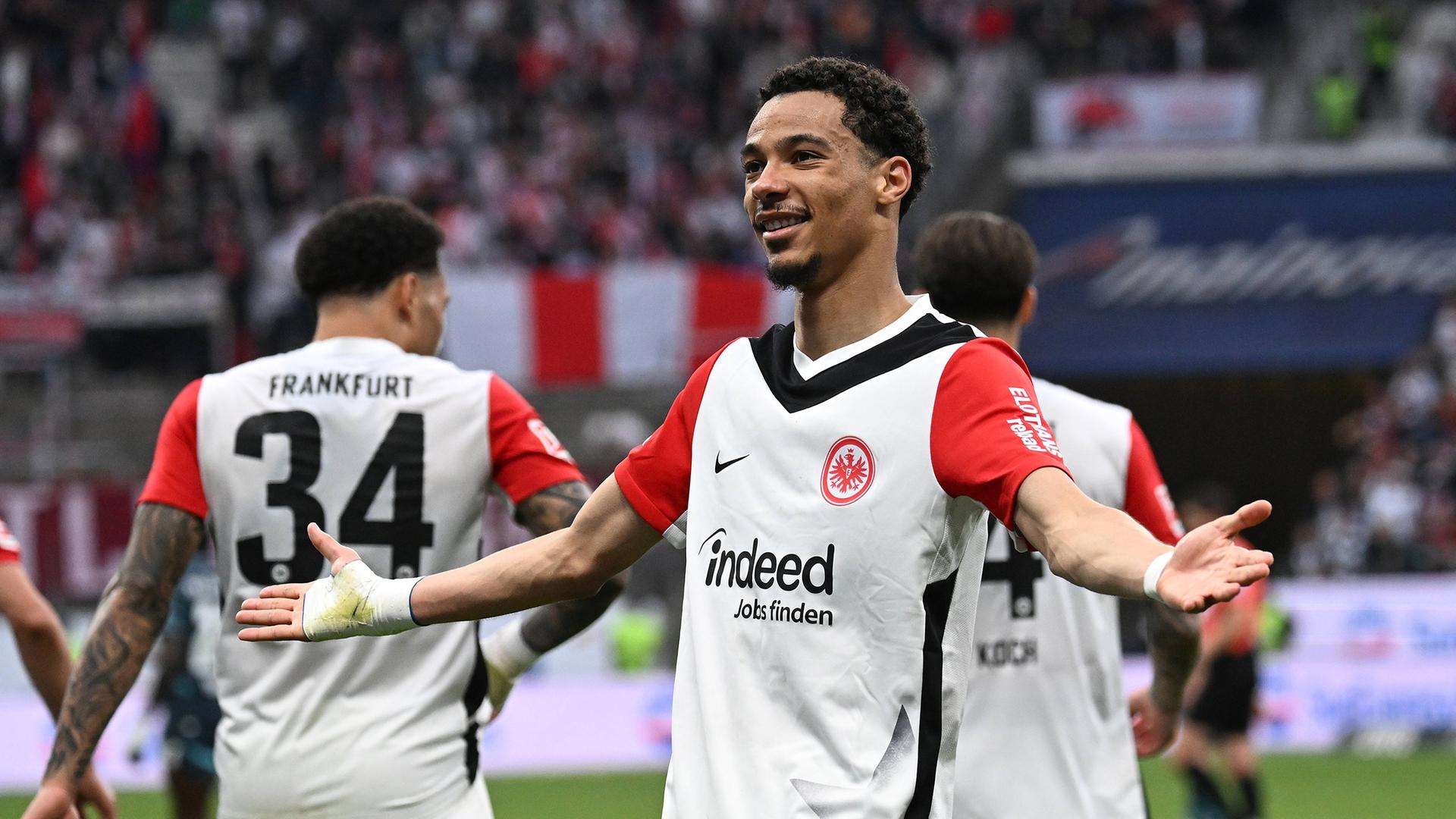 Fussball 1.Bundesliga, Eintracht Frankfurt  - RB Leipzig