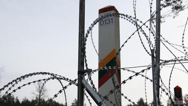 Grenze zwischen Litauen und Belarus