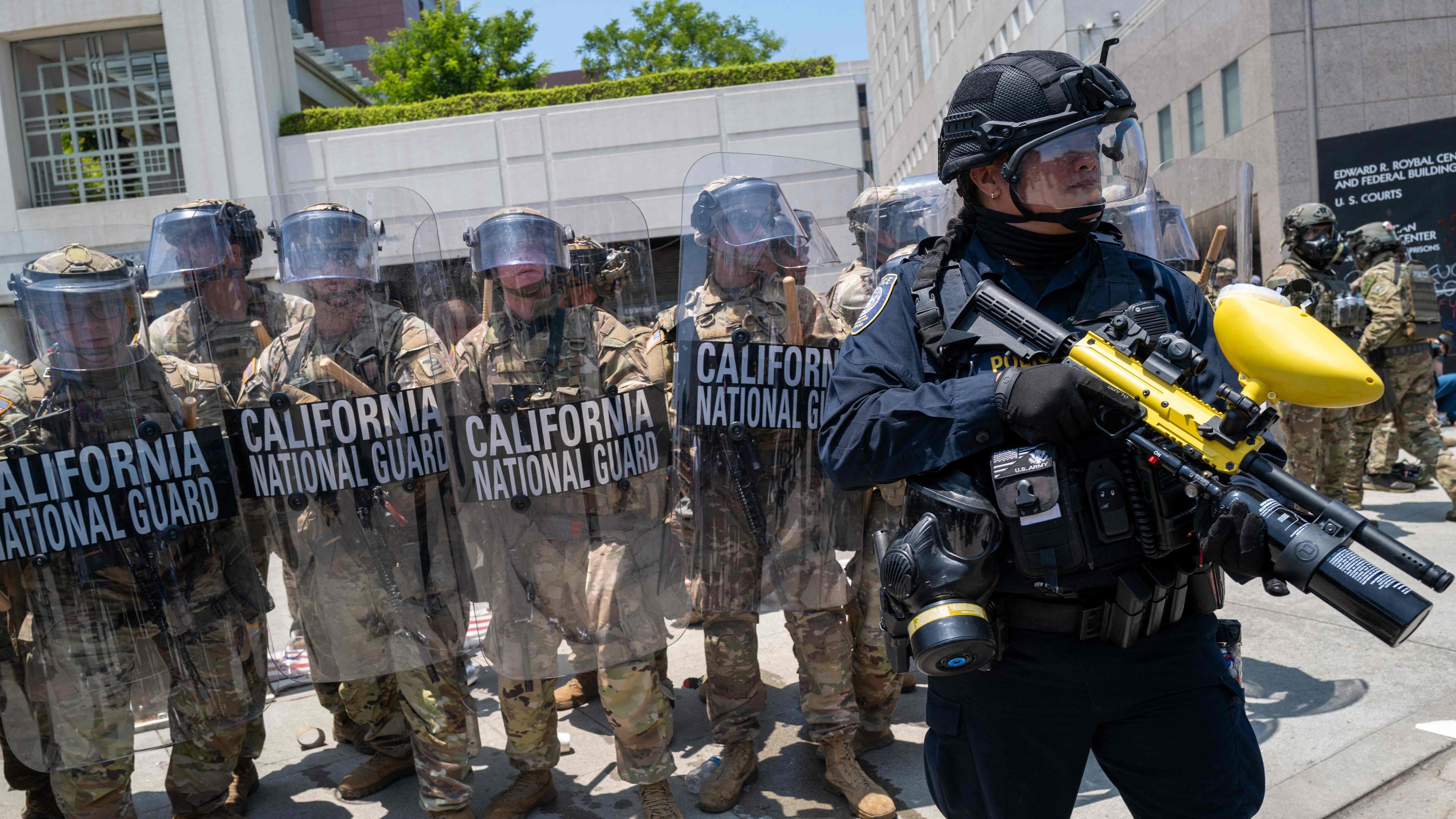 Protests Erupt In L.A. County, Sparked By Federal Immigration Raids