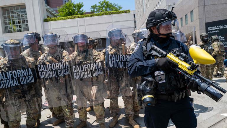 Protests Erupt In L.A. County, Sparked By Federal Immigration Raids