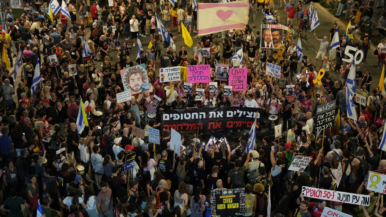 Tel Aviv: Tausende demonstrieren für Ende des Kriegs in Gaza