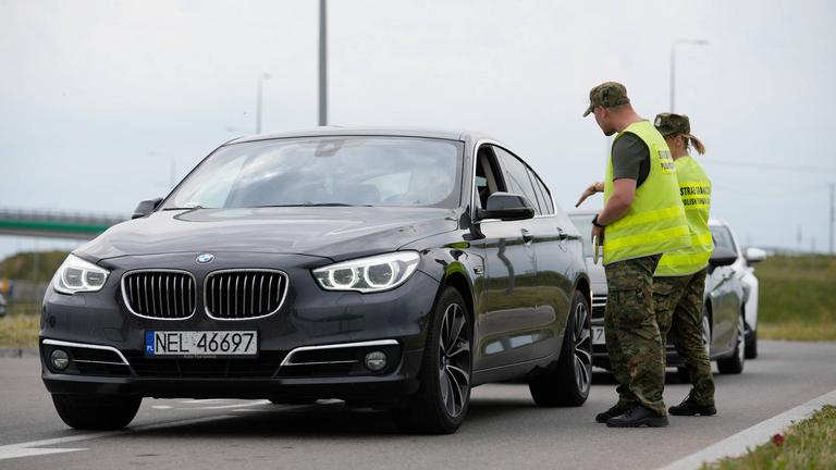 Auch an der Grenze zu Litauen: Polnische Grenzkontrollen im Suwalki-Korridor