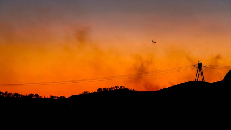 Waldbrände in Marseille