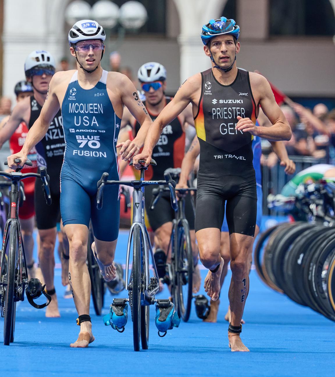 ITU World Triathlon Series in Hamburg