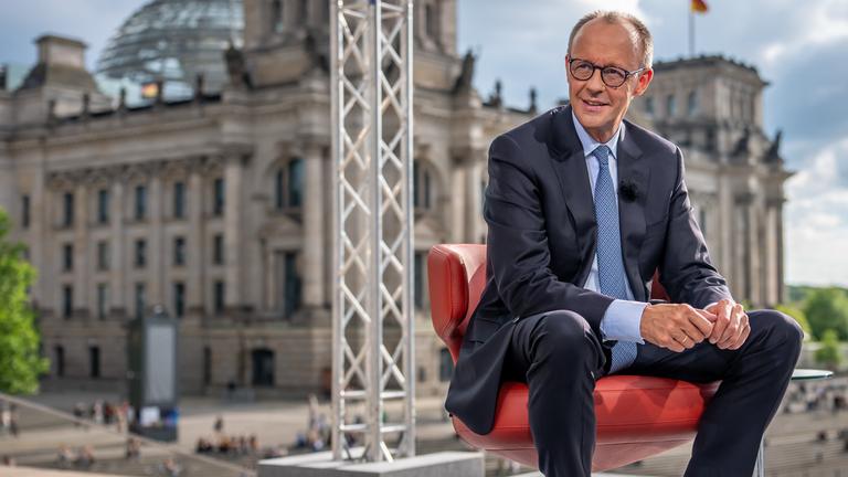 Kanzler Merz im ARD Sommerinterview