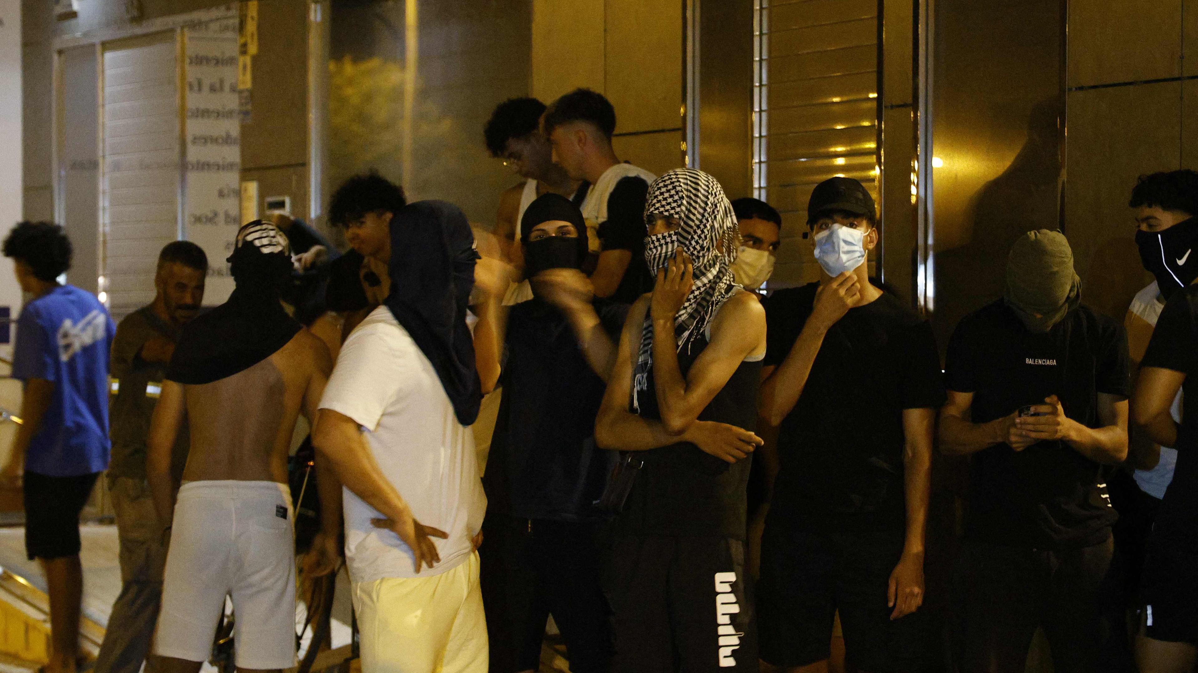 SPAIN-IMMIGRATION-RIOT-DEMONSTRATION