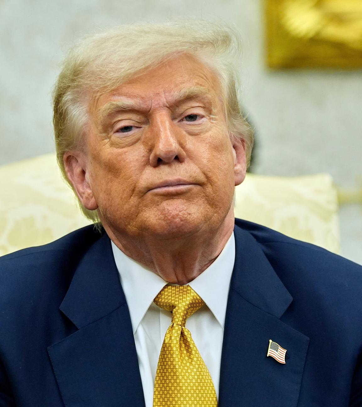 Donald Trump im Oval Office