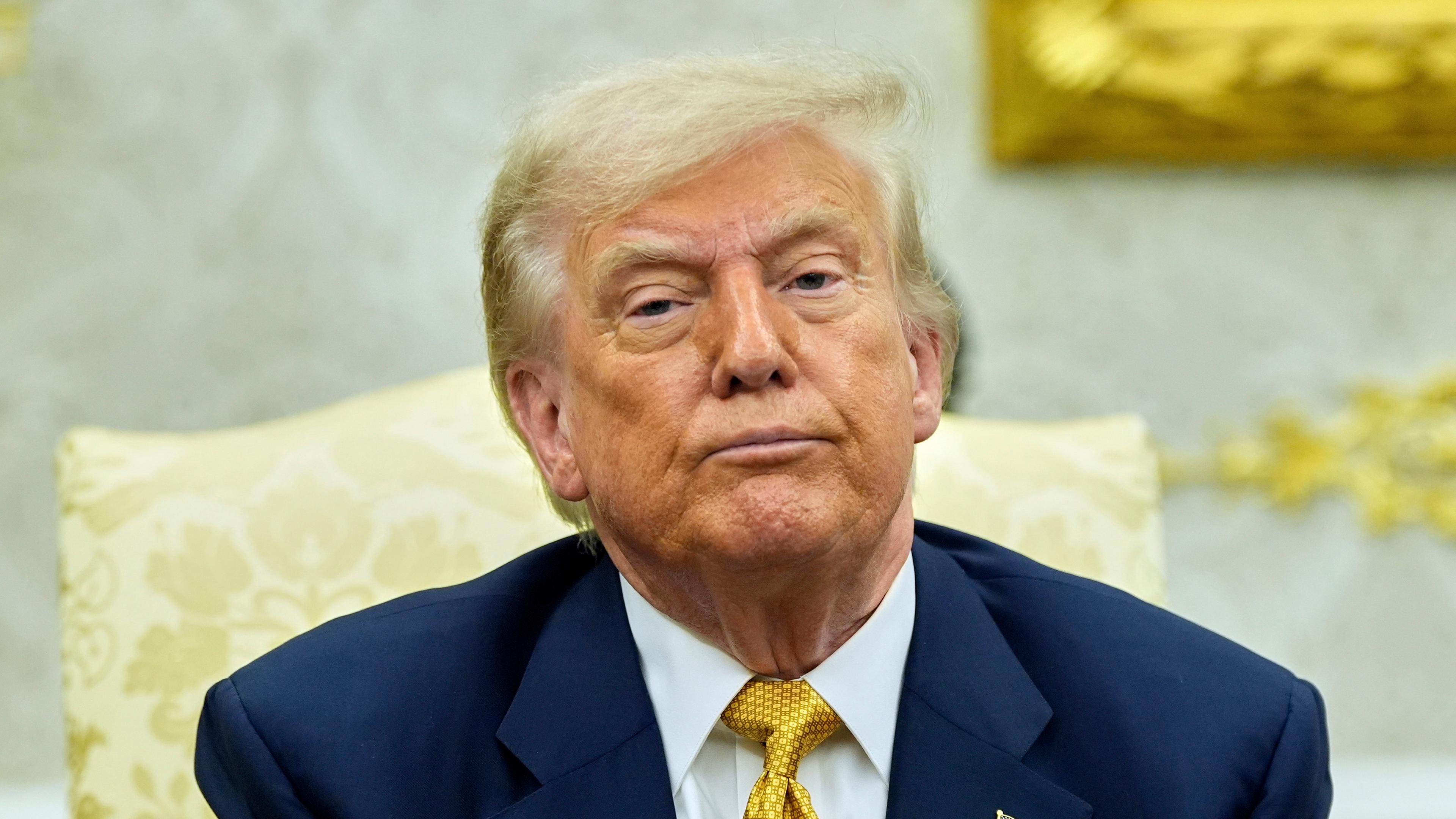 Donald Trump im Oval Office