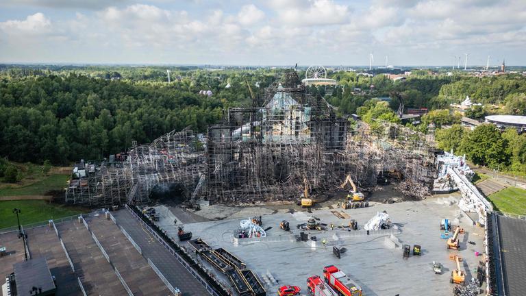 BELGIUM-MUSIC-FESTIVAL-FIRE