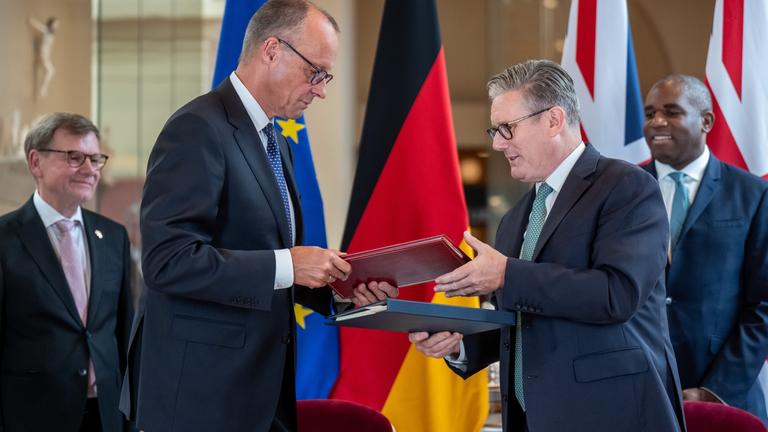 Kanzler Merz in London