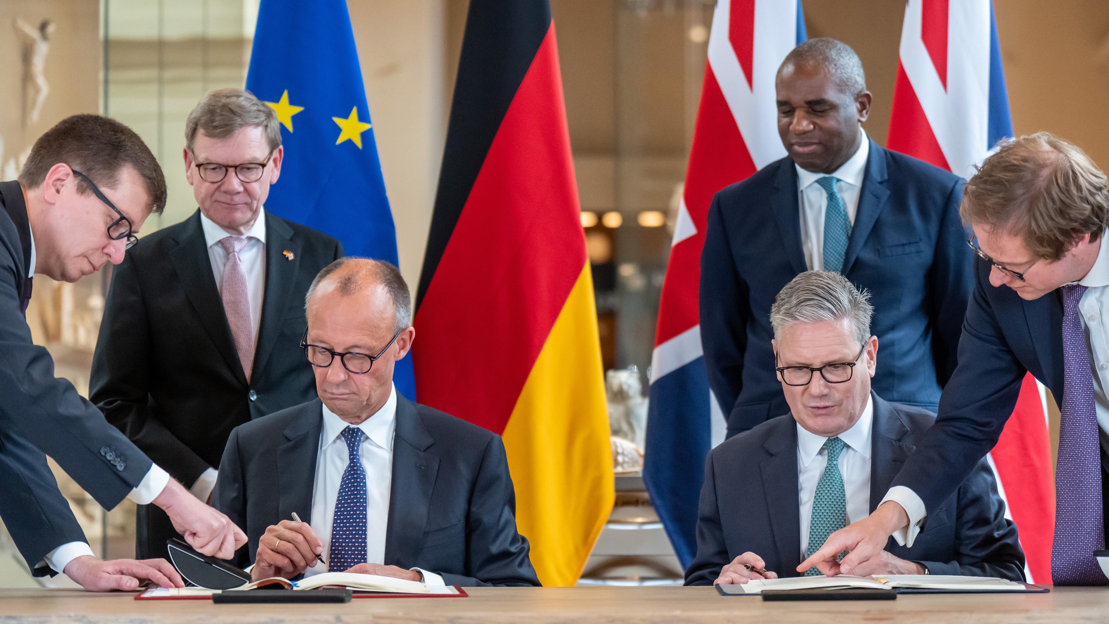 Kanzler Merz in London