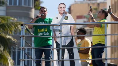 Demonstration für Bolsonaro in Rio