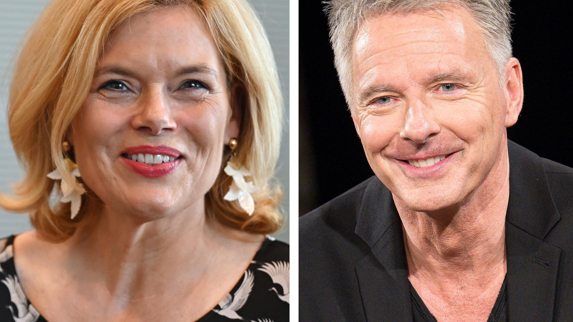 Julia Klöckner und Jörg Pilawa