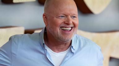 Stefan Raab bei der Weltpremiere des Films "Das Kanu des Manitu".