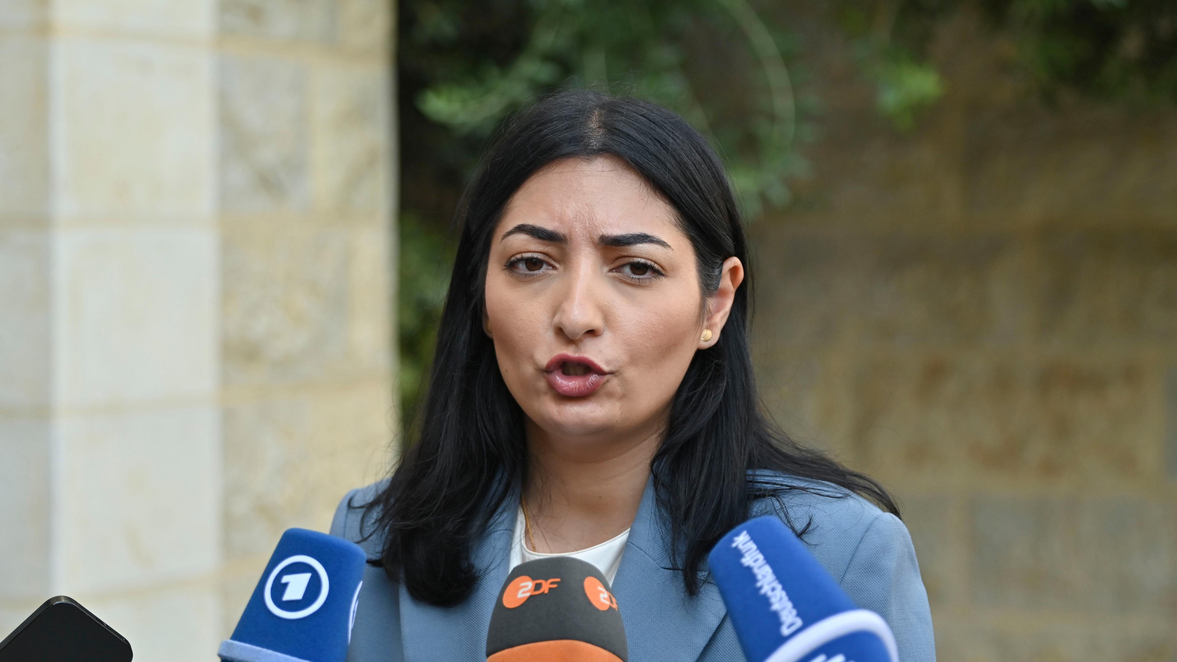 Bundesministerin in den Palästinensischen Gebieten