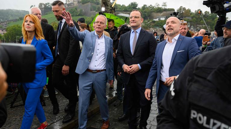 GERMANY-POLITICS-PARTIES-CDU-CSU-SPD