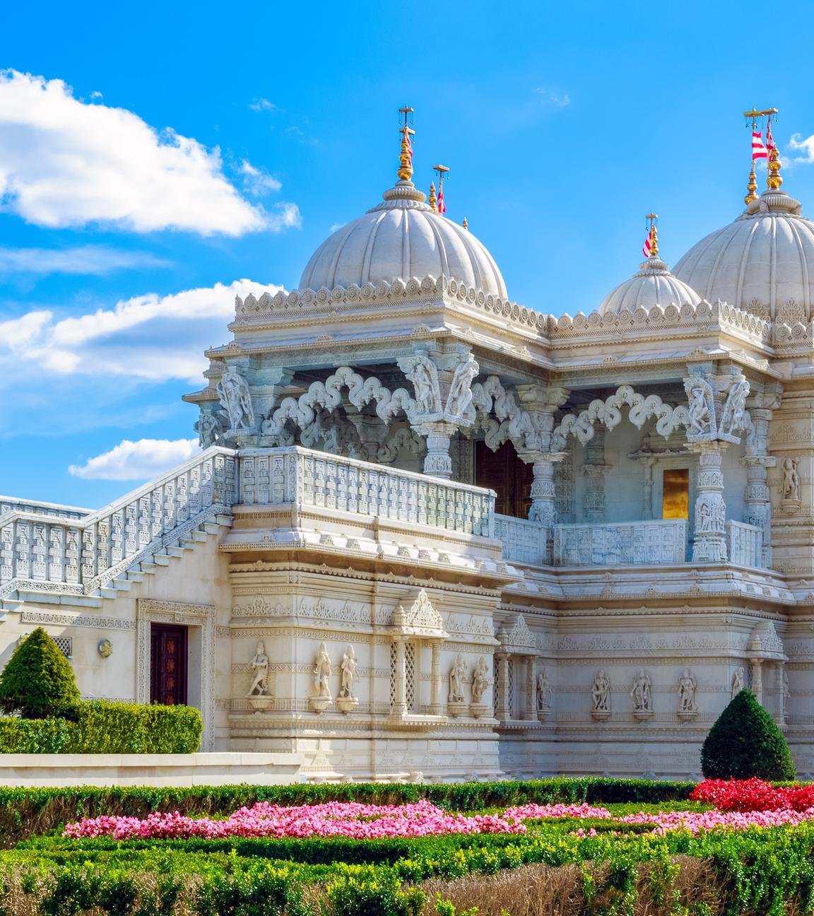 Hindu Tempel in Neasden, London