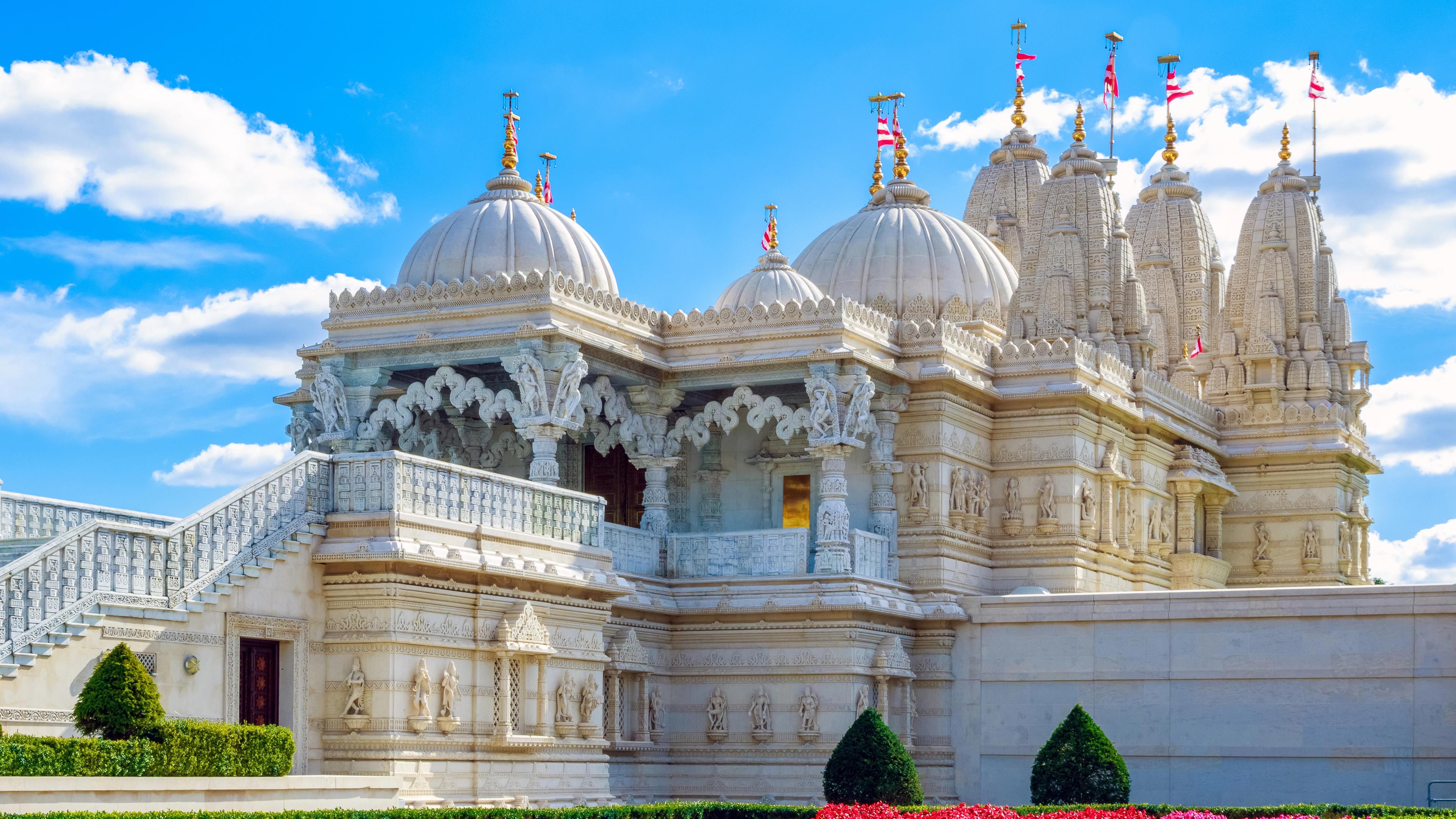 Hindu Tempel in Neasden, London