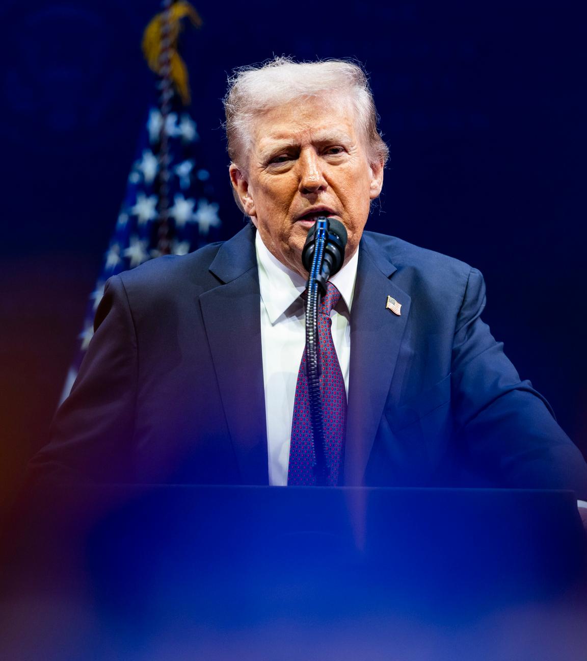 Trump spricht im Bibel-Museum in Washington DC